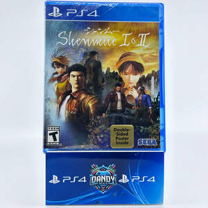 Shenmue 1 I & 2 II PS4 - Sony PlayStation 4 Brand New 海外 即決