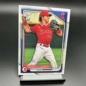 2024 Bowman Paper 1st Bowman #BP-78 Josh Wimmer Los Angeles Angels 海外 即決