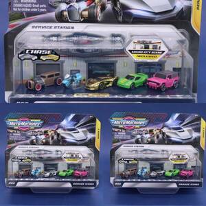 Set of 3 Micro Machines Garage Icons -Gold Chase,Silver Chase, Common versions 海外 即決