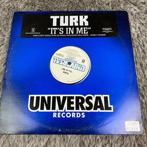 Turk It's In Me Single バイナル 2001 Rap Hip Hop 海外 即決