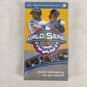 World Series Baseball 2001 Arizona Diamondbacks Vs NY Yankees VHS New/Sealed! 海外 即決