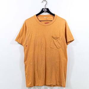 Lion Selvedge Pocket T-Shirt Large VTG 70s 80s Grunge Streetwear 海外 即決