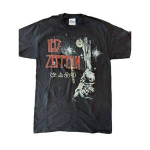 VTG 2007 Led Zeppelin Stairway to Heaven Zoso Hanes Heavyweight Small 海外 即決