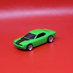 2007 Hot Wheels #1 Dodge Challenger Concept Green HW New Models 1:64 Loose 5sp 海外 即決