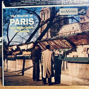 Melachrino Orch Sounds Paris Record 7インチ" 45 rpm VG+ Orthophonic EPA 87インチ7インチ PET RESCUE 海外 即決