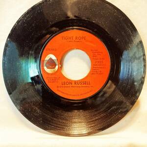 Leo /n Russell Tight Rope/Masquerade VG+ Stereo 7325 1972 Record 7" 45 PET RESCUE 海外 即決