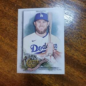 2022 Topps Allen & Ginter 121 Max Muncy Los Angeles Dodgers Baseball Card 海外 即決