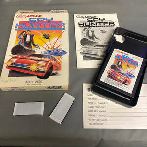 tested - Spy Hunter Atari 2600. Rare! Complete Cib 海外 即決