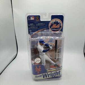 McFarlane DAVID WRIGHT MLB Series 28 New York Mets ALT WHITE JERSEY 海外 即決