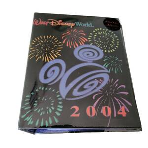 Walt Disney World Photo Album 2004 Flocked 50 pages Holds 100 4 x 6 in Pictures 海外 即決