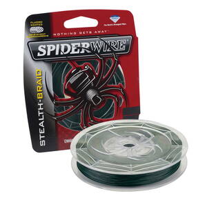 SpiderWire Stealth Superline Moss Green 6lb 2.7kg Fishing Line Fishing Equipment 海外 即決