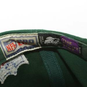 Vintage Green Bay Packers Starter Pro Line Hat Strap Back Green NFL Football 海外 即決