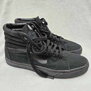 バンズ Shoes メンズ 29cm(US11) Off The Wall Sk8-Hi Juniper Canvas Sneaker ブラック Lace Up 海外 即決