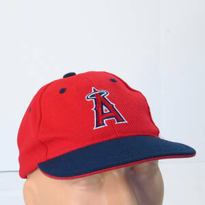 California Angels AM830 MemorialCare Promo Red Blue Hat Cap Strapback Baseball 海外 即決