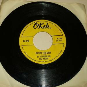 BLUES 45 RPM RECORD - DR. FEELGOOD (PIANO RED) & THE INTERNS - OKEH 7144 海外 即決