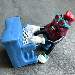 1989 California Raisins Piano Man Ray Red Charles Collectible Applause Toys RARE 海外 即決