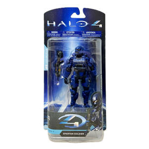 McFarlane Toys Halo 4 Series 1 Spartan Soldier Blue Exclusive Action Figure MOC 海外 即決