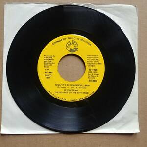 FLYPAPER And The Sounds Of The City Band GINA 45 7" SOUL DISCO RARE Record Vinyl 海外 即決
