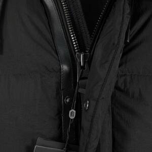 Mackage NWT Elio Parka Puffer Jacket Size 44 XL US In Solid Black 海外 即決