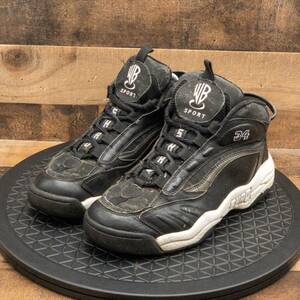 ヴィンテージ SHAQ WARNER BROS WB SPORTS メンズ ATHLETIC SHOES BASKETBALL BLACK 26.5cm(US8.5) 海外 即決