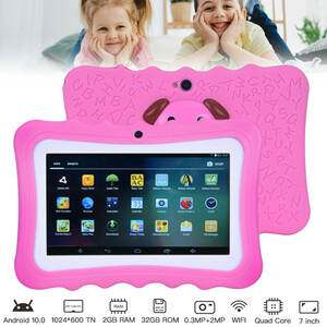 Kids Tablet 7" Android 7.0 Tablet PC 32GB WiFi Bluetooth Dual Camera Educational 海外 即決