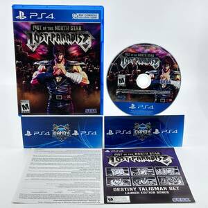 Fist of the North Star: Lost Paradise PS4 PlayStation 4 Blue Label DLC Valid 海外 即決