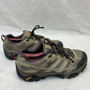 メレル Moab 2 Hiking Shoes メンズ 9.5 Brown Beluga Trail Boots Vibram Soles 海外 即決