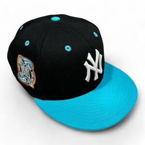 New Era New York Yankees 59FIFTY Fitted Hat 2000 Subway Series Patch Size 7 3/4 海外 即決