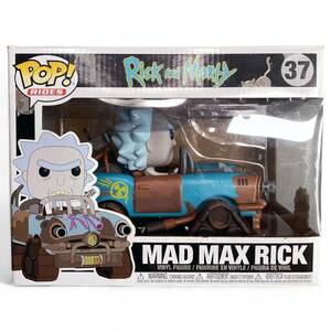 Funko Pop! Rides Rick and Morty: Mad Max Rick #37 Vinyl Figure 海外 即決