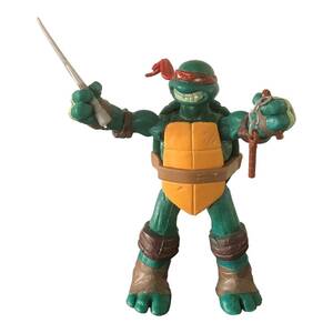 Teenage Mutant Ninja Turtle Raphael With Sword & Nunchuck Action Figure 5" 海外 即決