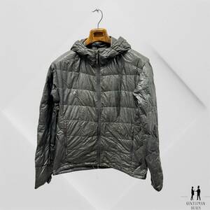 Montbell Alpine Light Down Jacket Puffer Hooded 800 Fill Mens M EU L JP 海外 即決