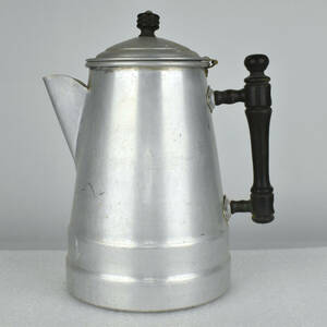 VTG Lifetime 10-Cup Stovetop Camping Campfire Aluminum Coffee Pot Kettle USA 海外 即決