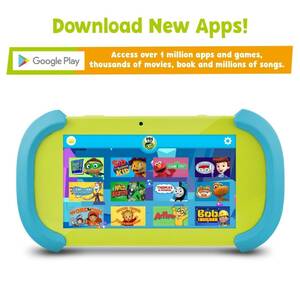 PBS Kids Playtime Pad 7" Kids Safe Tablet 16GB Android WiFi Dual-Camera Age 2-10 海外 即決