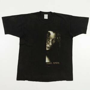 Vintage TORI AMOS Tour 1996 BOYS FOR PELE Wild Oats Single Stitch T-Shirt XL 海外 即決