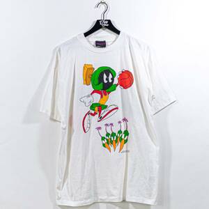 Marvin The Martian Basketball T-Shirt XL VTG 1993 Double Sided Cartoon 海外 即決