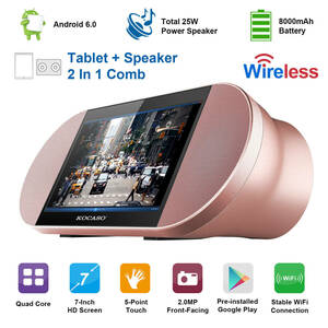 KOCASO Android 6.0 Tablet 7" Touch Screen Quad Core & 25W Wireless Speaker US 海外 即決