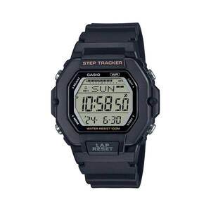Casio LWS2200H-1AV, Chronograph Watch, Black Resin Band, 5 Alarms, Illuminator 海外 即決