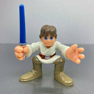 Hasbro Star Wars Galactic Heroes LUKE SKYWALKER figure w/lightsaber New Hope 海外 即決