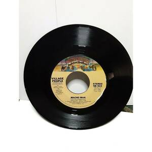 VILLAGE PEOPLE Macho Man 1978 Casablanca 45 record 70s vintage 海外 即決