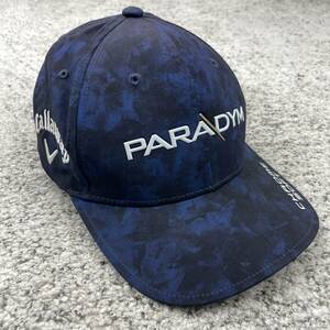 Paradym Hat Strapback Golf Callaway Apex Odyssey Blue Chrome Soft Baseball EUC 海外 即決