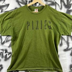 Vintage pixies 2004 Sellout Tour band T-shirt alt rock vtg olive green unique 海外 即決