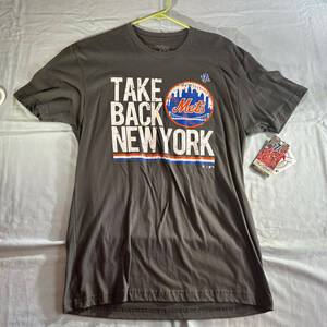 NEW YORK METS T7L THE 7 LINE MEDIUM M TAKE BACK NEW YORK LOGO GRAPHIC TEE SHIRT 海外 即決