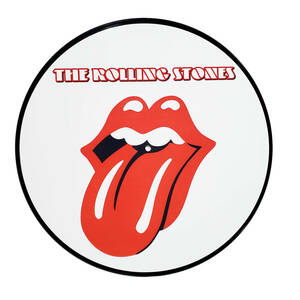 The Rolling Stones - Photo Picture Disc - Real Vinyl 12" - Upcycled Wall Art 海外 即決