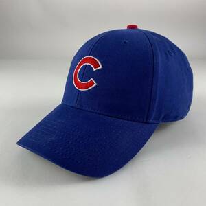 Chicago Cubs MLB Blue Fan Favorite Adjustable Strapback Hat 海外 即決