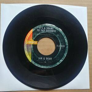 JAN & DEAN I Found A Girl/It's A Shame To Say 45 7" POP SURF ロック Record Vinyl 海外 即決