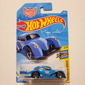 Hot Wheels Legends of Speed Urban Outlaw Volkswagen Kafer Racer Blue 2/365 FJW06 海外 即決