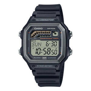 Casio WS1600H-1AV, World Time Watch, Chronograph, Alarm, 10 Year Battery 海外 即決