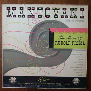 MANTOVANI THE MUSIC OF RUDOLF FRIML バイナル LP LONDON LL1150 VERY GOOD COND 11 海外 即決