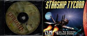 Starship Tycoon & Sid Meier's Civilization III 3 Pc New XP Build New Empires 海外 即決