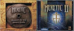 Heretic and Heretic II 2 Pc Both New DOS / Win95/98 in DOS Mode 2 Great Classics 海外 即決